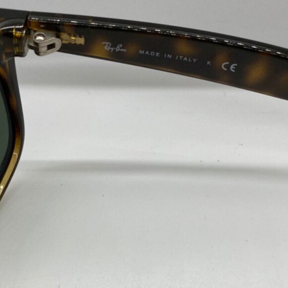 Ray-Ban "New Wayfarer" Tortoise Green Lens 2132 - Picture 4 of 8